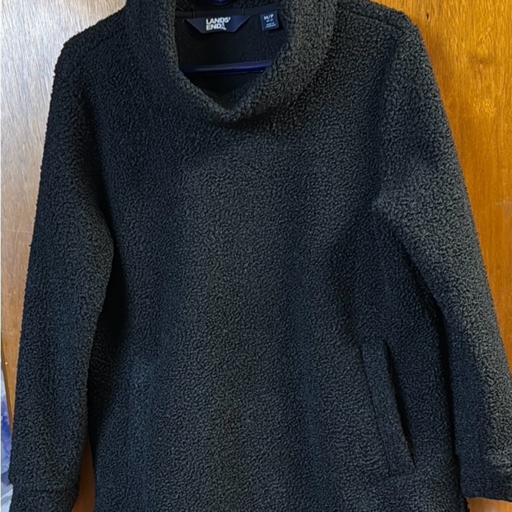 Lands' End Women's Black Sweater